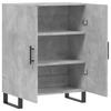 Sideboard Betongrau 69,5 x 34 x 90 cm Holzwerkstoff