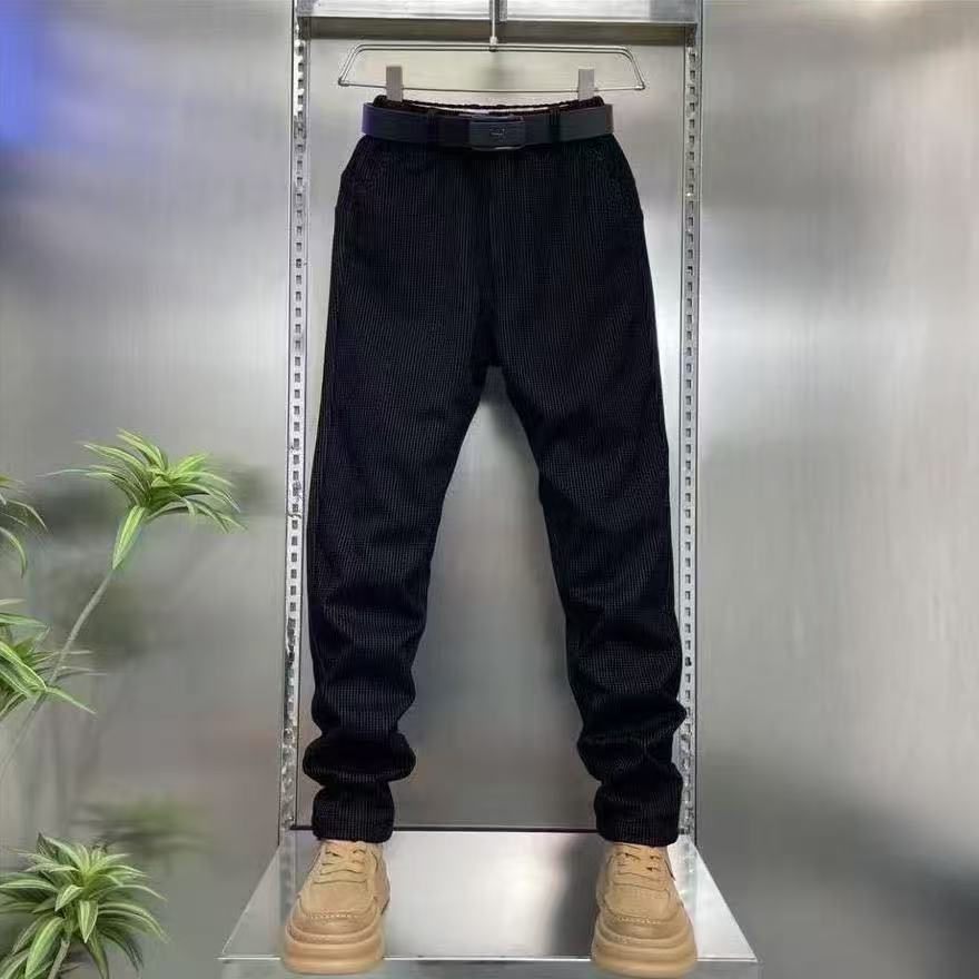 Men's High-end Autumn and Winter New Casual Pants High-end Versatile Slim-fit Straight Business Fashion Men's Pants