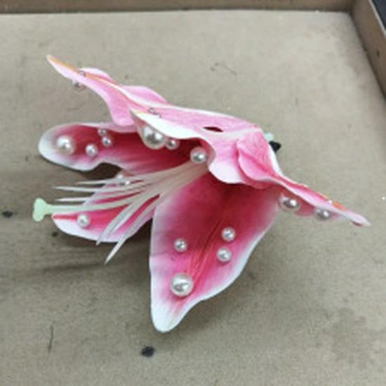 Elegant Pearl Flower Hair Clip - Exquisite Sweet Duckbill Design for Women