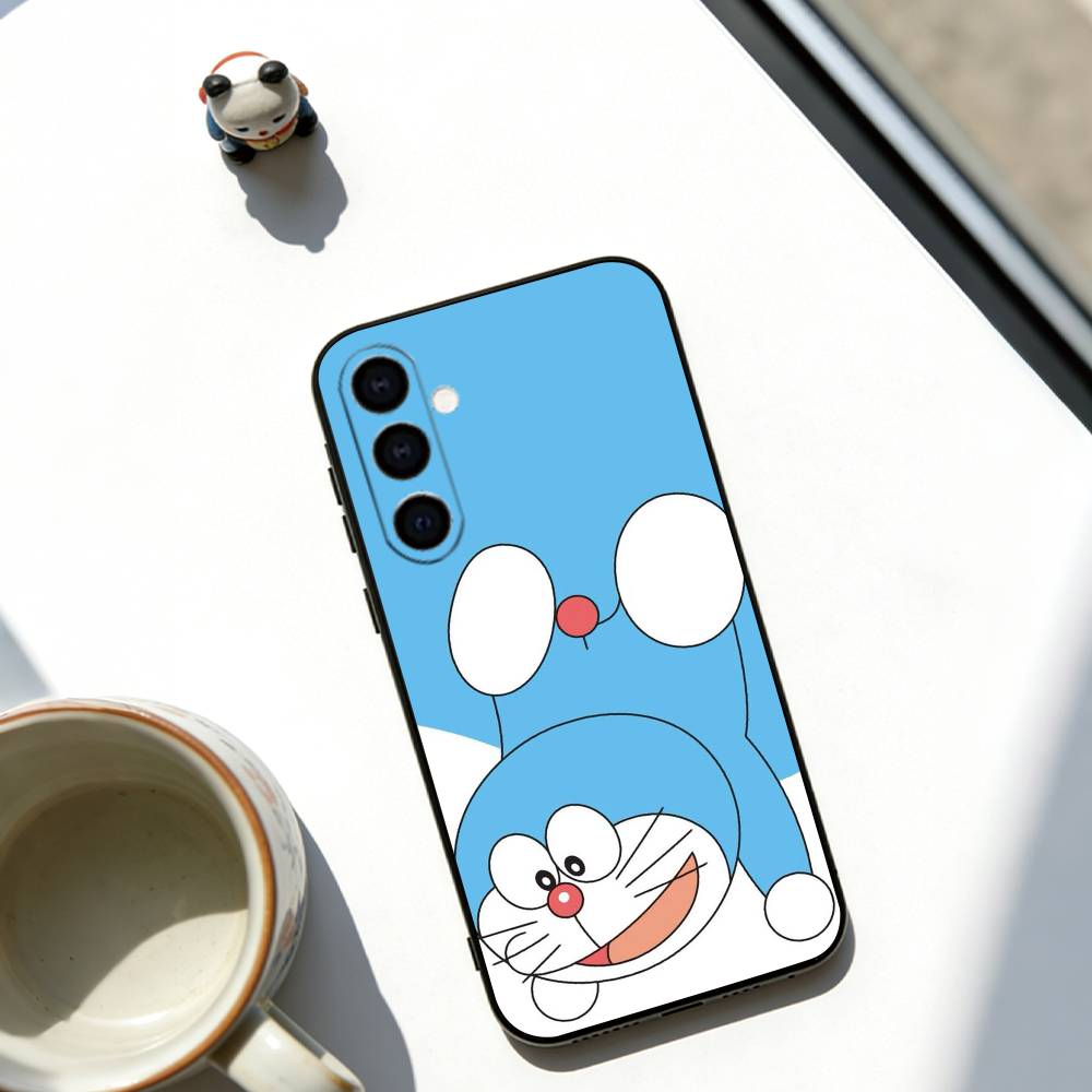 Doraemon Phone Case Soft black For Samsung Galaxy A73,A72,A71,A70,A53,A52,A51