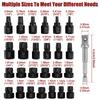 26/13/10Pcs Bolt Nut Extractor Set Damaged Impact Bolt Nut Remover Tool Broken Screw Stud Removal Kit Rusted Screw Extractor Kit