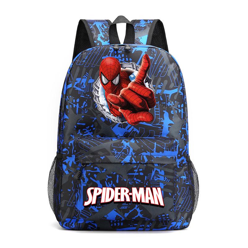 Marvel Spider-Man Rugzak Student Rugzak Tiener Cartoon Kinder Schooltas Backpack