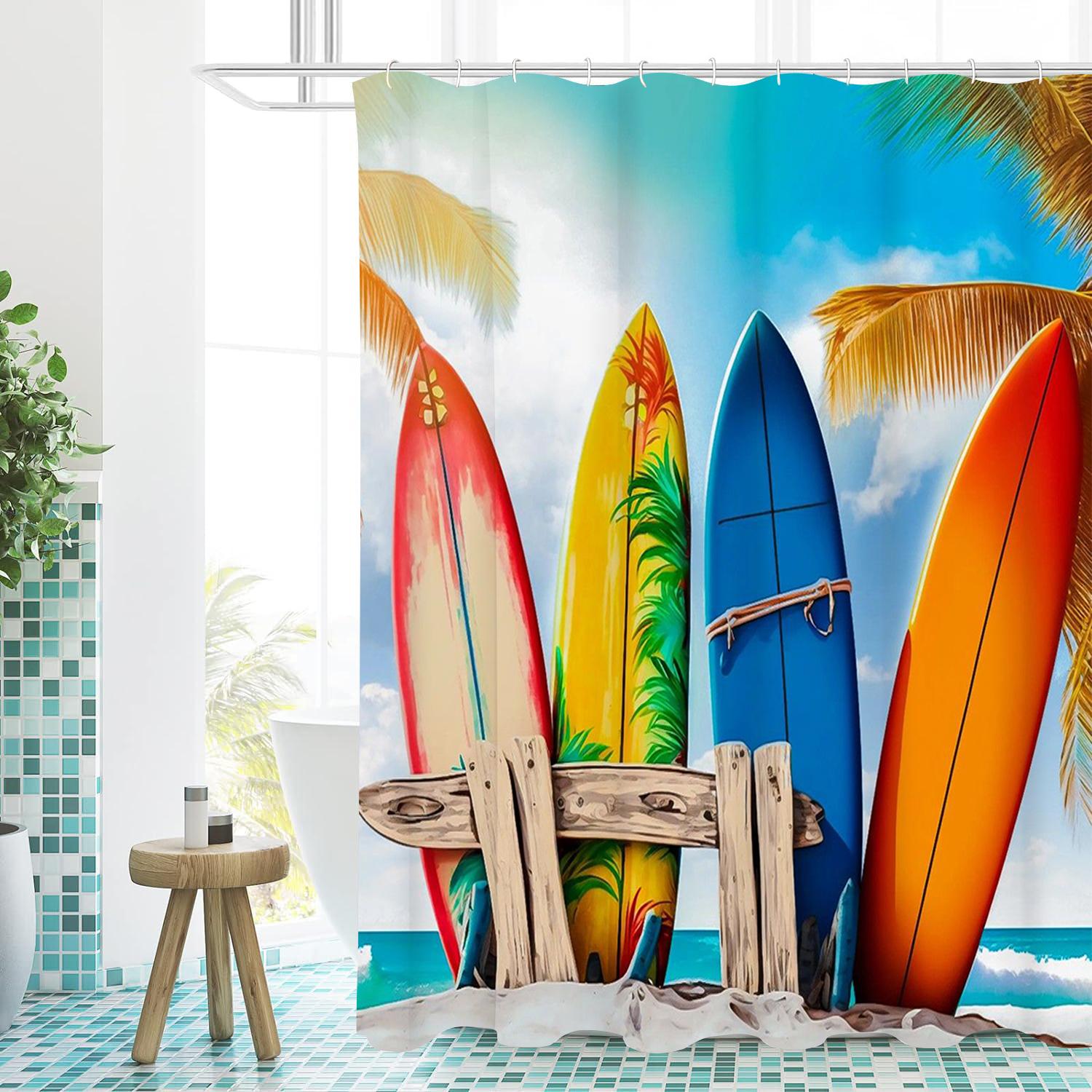 

Морская лодка Занавеска для ванной Комната ванная Занавеска для душа Водонепроницаемая с 12 крючками Домашний декор Бесплатная доставка 180x180cm curtain синий