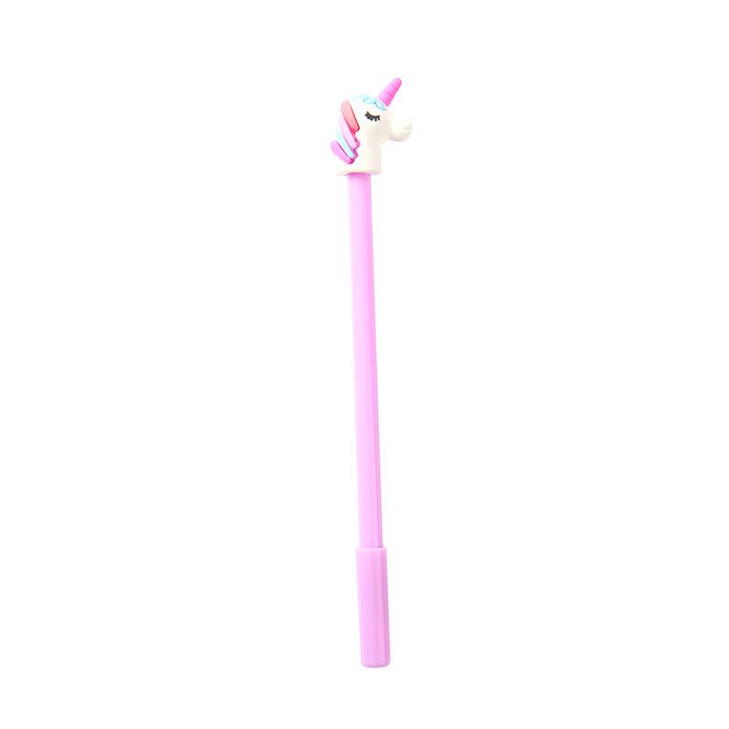 Korean Style Cute Cartoon 5-Piece Neutral Pen Set for Students, Water-Based Ink