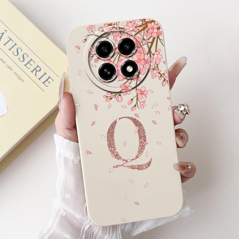 For Oppo A2 Pro 5G Case PJG110 Cute Crown Letters Cover Shockproof Soft TPU Phone Case For Oppo A2 Pro A2Pro Fundas 6.7'' Bumper