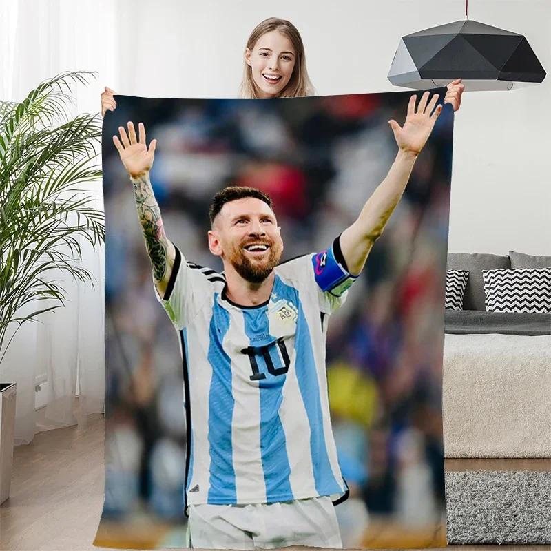 Winterdecke Sofa Messi Digitaldruck King Size Warm Knie Bett Fleece Camping Benutzerdefiniert Flauschig Weich Decken Mikrofaser Bettwäsche