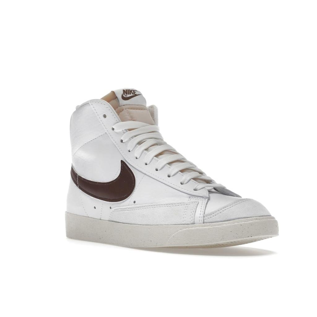 Nike Blazer Mid 77 Next Nature Cacao Wow Women Sneakers White Sail Black DQ4124-104
