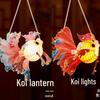 2025 Handmade DIY Goldfish Koi Children's Palace Lantern for Mid-Autumn Festival