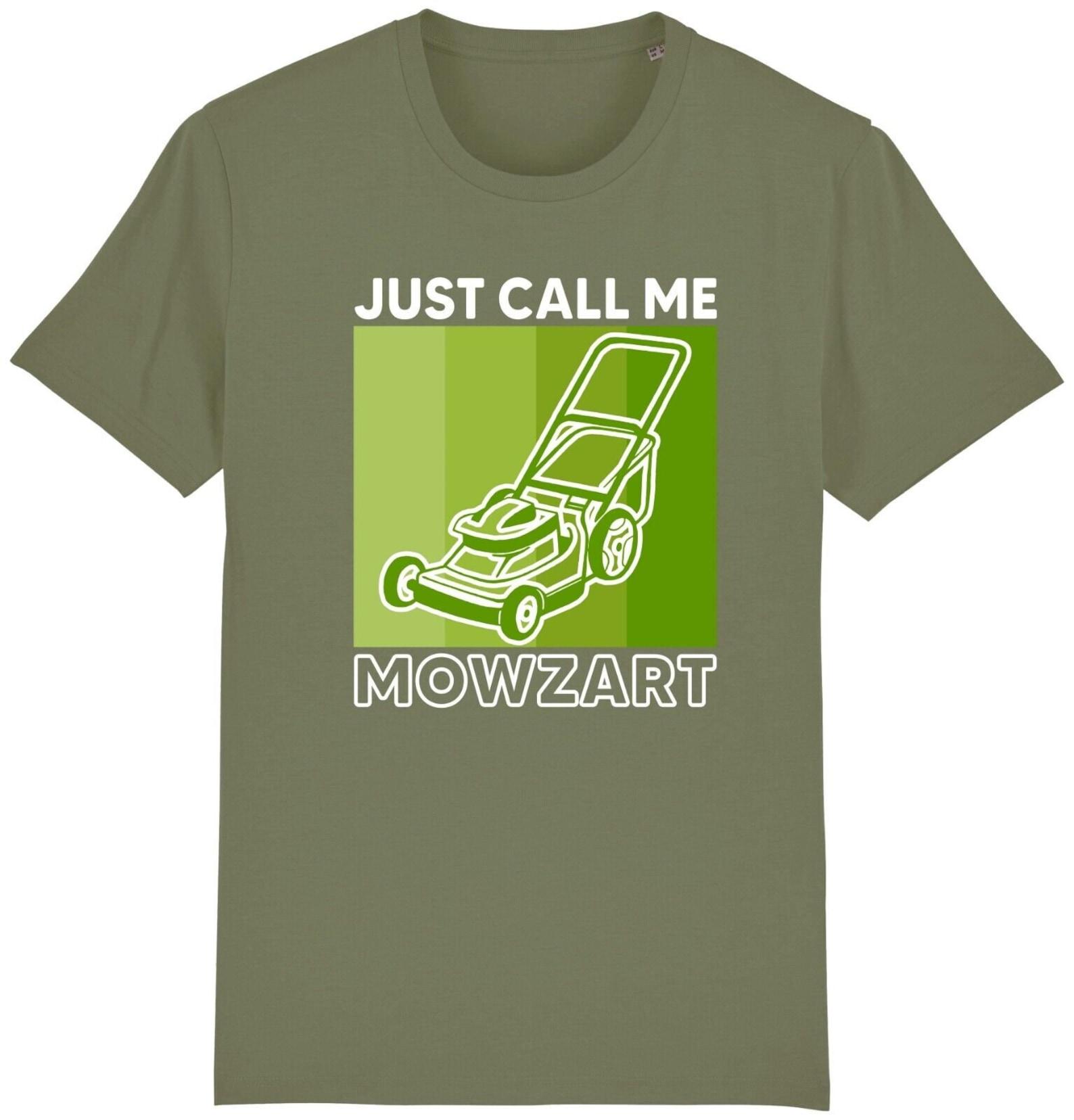 Just call me mowzart gardening funny lawn mower groundskeeper t-shirt dad gift S разноцветный