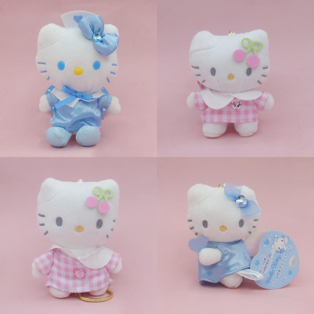 Sanrio Hello Kitty Heart Keychain With Plush Nurse Angel Design For Kids And Collectors