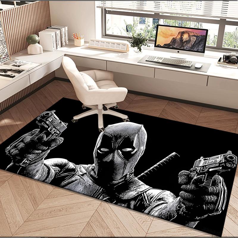 Dead-pool Area Rug Suitable for Indoor And Outdoor,Carpets for Playroom, Homes, Offices, Living Rooms,Home Decor,Christmas Fan Gift