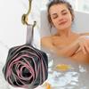 Luxurious Mesh Shower Ball Bath Sponge Exfoliates Skin Gentle Cleansing