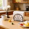 Creative Elegant Metal Cartoon Pattern Napkin Holder Paper Drawer Storage Bracket Organizer Dining Tabletop Accessory