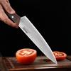 3PCS Chef Knife Japanese Kitchen Knives Set Professional Stainless Steel Meat Cleaver Slicer Knife Santoku Knife Wooden Handle