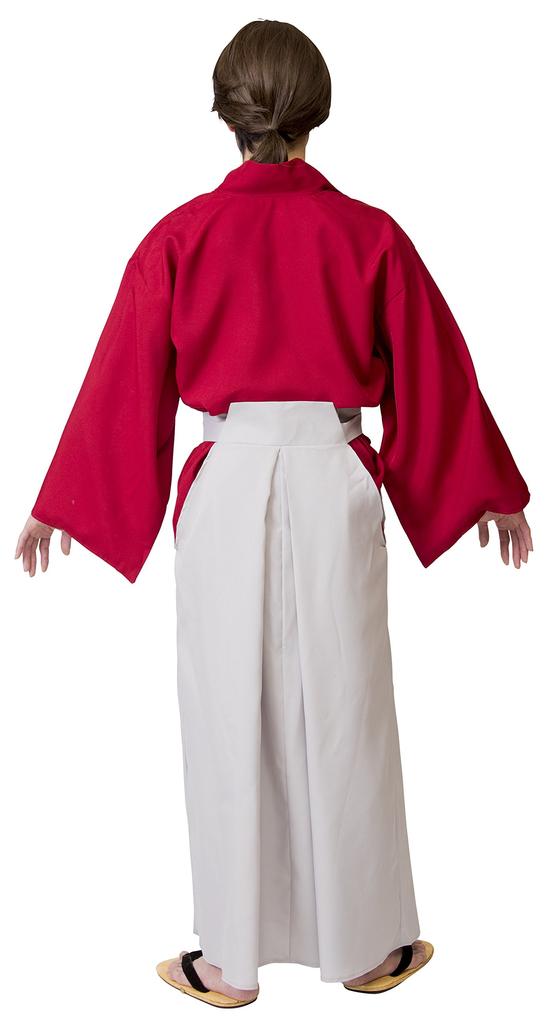 Clearstone Nari Character Research Club Cosplay Halloween Samurai Unisex Red