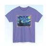 Starry Night Gold Framed Van Gogh Art T-Shirt S-5XL