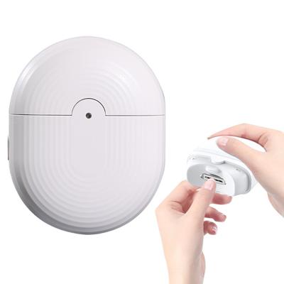 Elektrisk nagelklippare med inbyggd polering Automatisk design Nageltrimmer Vuxna Barn Tillbehör