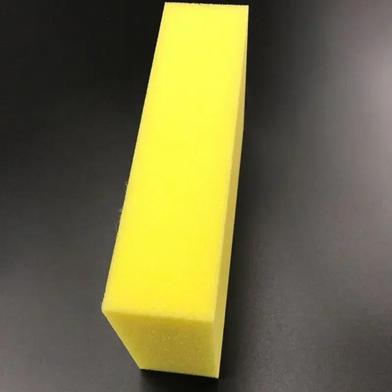 Yellow Car Wash Wax Square Sponge Extra Soft Large Size Washing Cellulose Super Absorbent Multi-use Cleaning Tool