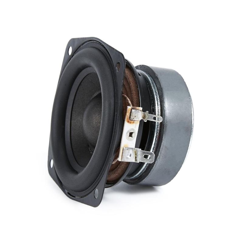 HiFi 20W 4Ohm Replacement Speakers, 75mm 78mm Circular Loudspeaker for Sound Enthusiasts