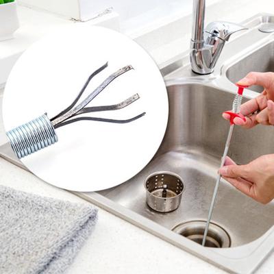 Waschbecken Haken Biegsame Kanalisation Haar Baggern Küche Werkzeug Reinigung Rohr Frühling Haushalts Reinigung Werkzeuge