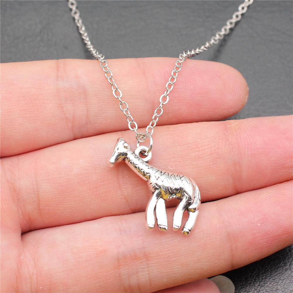 Halskette am Hals 43cm Kette Waldtiere Hochzeitsschmuck Zubehör QN031