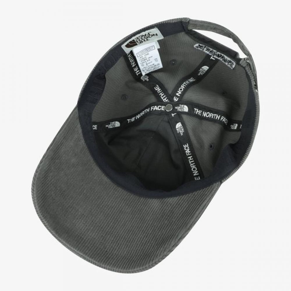 The North Face White Label Standard Ball Cap Corduroy Gray Ne3cr60k