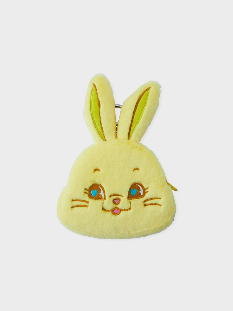 

TOKKI Plush Face Pouch (Yellow)