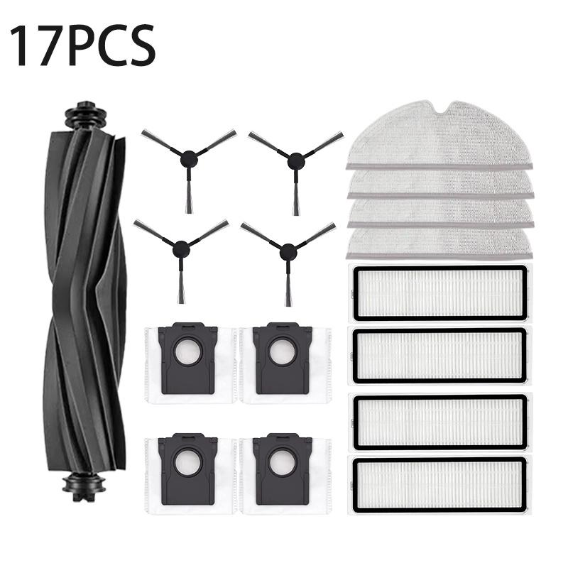 Compatible For Dreame Mova S10 Plus / Trouver S10 Plus / Spare Parts Main Side Brush Filter Mop Cloth Dust Bag Accessories