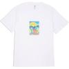 T Shirts Men's White Crew Neck Moderate 10024590-A03