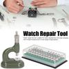 Watch Repair Tool Watch Press Set Watch Back Case Closer Watchmaker Jewelling Tool Aluminum Alloy Green With 48Pcs Dies