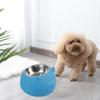 15° Tilted Dog Bowl Slanted Lightweight Cartoon Sturdy Pet Supplies Easy To Food Stainless