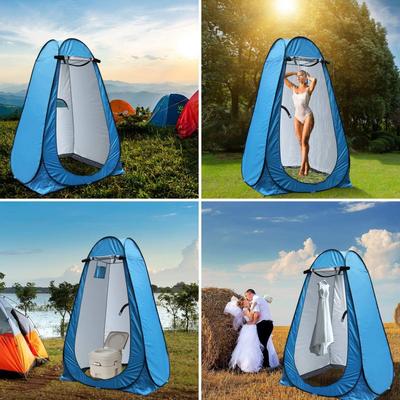 UPF 40+ Privacy Tent Portable Shower Toilet Changing Room For Camping Beach Outdoor Pop Up Dressing Room Waterproof Shelter