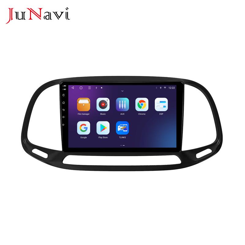 Compatible with Fiat Doblo 2015-2019 Models: Android Large Screen Car Navigation with Bluetooth and Wireless CarPlay