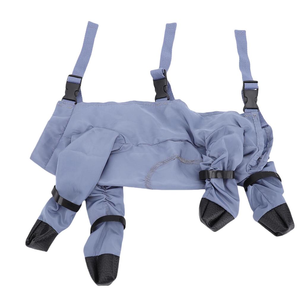 Dog Boots Leggings Water Proof Adjustable Dog Pants with Foot Protectors for Outdoor XL