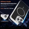 KEYSION Luxury Magnetic Case for MagSafe for iPhone 14 15 16 Pro Max Soft TPU+PC Wireless Charging Shockproof Phone Back Cover