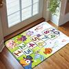 Cartoon Hopscotch Printed Carpet for Living Room Bedroom Bathroom Mat Creative Doormat Sofa Home Decor Children's Activity Area