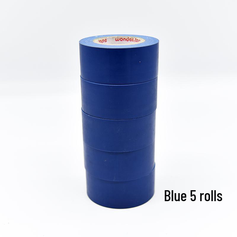 Waterproof Electrician's Insulating Tape, 15m, Wear-Resistant, Available in Red, Yellow, Blue, Green, Black, and White, Width Options: 10/30/50mm