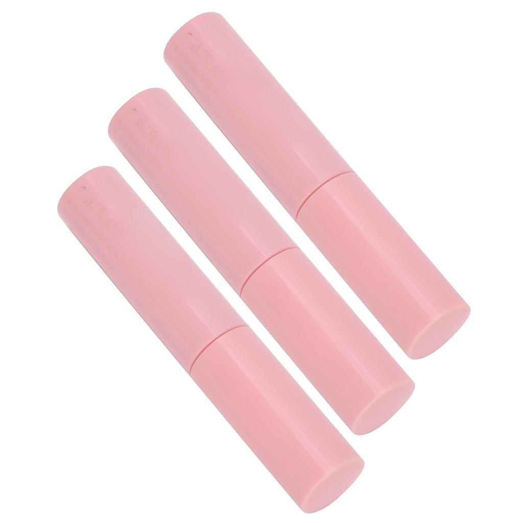 3pcs Dual Use Long Lasting Matte Lip Gloss Matte Waterproof Lip Glaze Makeup Tool PF M01(#204 )