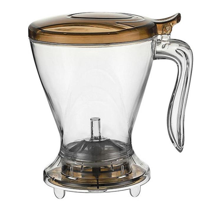 

600 мл Пуровер Кофеварка с переключателем, Чайный инфузор для рассыпного чая, Ручная кофемашина, Пластиковые фильтры для высоких температур шоколадный