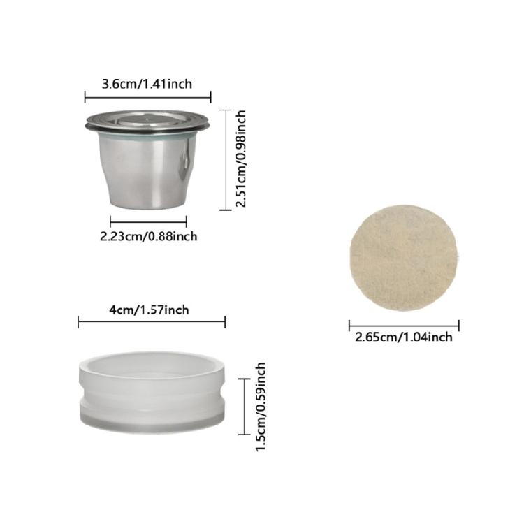 Coffee Cup Set Includes Filter Sheets and Coffee Powder Dosing Funnel Suitable for Better Flavor Control in Brewing