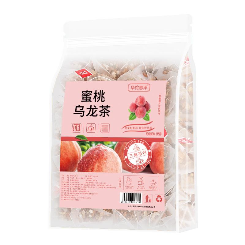 Персиковый чай Улун Холодное заваривание Летний чайный напиток Netflix Фруктовый чай 75г/пакет