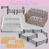 Pvc Farm Scene Set With Multiple Sections For Educational Play And Decor