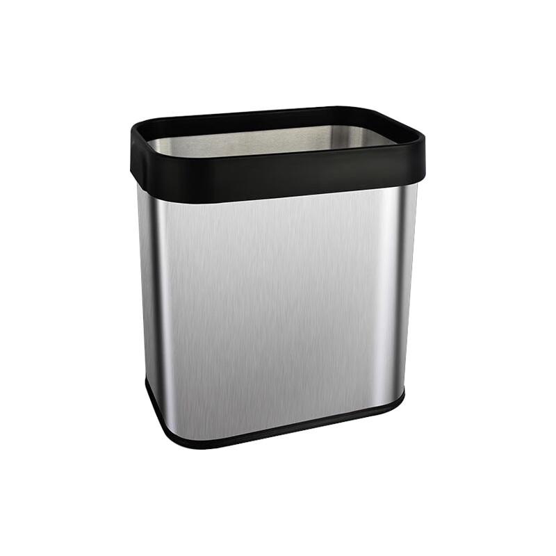 Zhuang Taitai Commercial Square Stainless Steel Waste Bin