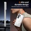 For Samsung Galaxy S25 Ultra Magnetic Case 2.0mm Scratch Resistant TPU + PC Phone Cover