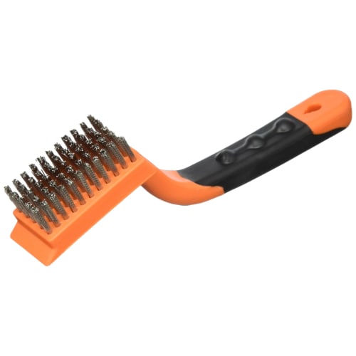 Takagi GISUKE Soft Grip Brush with Wide Spatula Stainless Steel