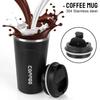 380/510ML Stainless Steel Coffee Mug Leak-Proof Travel Thermo Cup Vacuum Flask Insulated Cup Office Cup LS