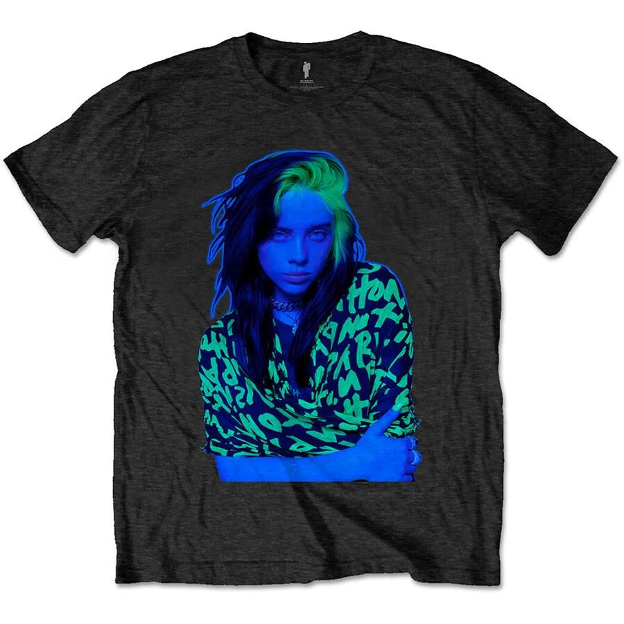 Billie Eilish-Press Photo-Black T-shirt XL