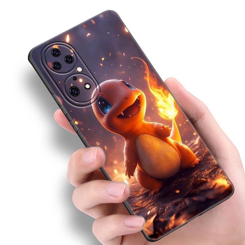 Cute CCharmander PPokemon Phone Case For Huawei Pura 70 Ultra P20 P30 P40 Lite P60 Art P50 Pro P50E P Smart 2018 2019 2020 2021