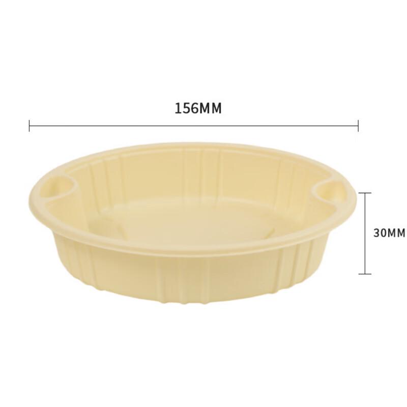 

Yuanzhenghe Corn Starch Single Compartment Disposable Meal Prep Container 156x30mm