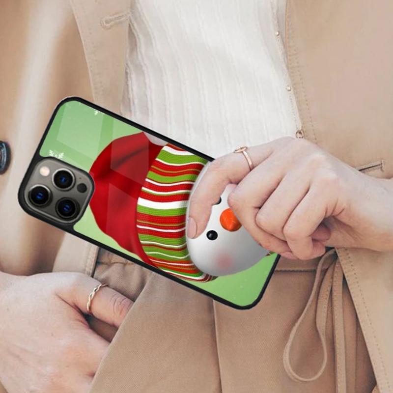

Christmas Snowman Penguin Santa Reindeervv Magnetic Phone Case For iPhone 17 Air 16 14 13 12 Pro Max 15 Plus MagSafe Cover iPhone 13mini